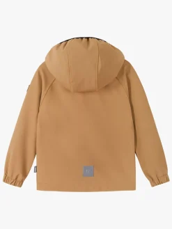 Børn Reima Overtøj-Vantti Softshelljakke, Peanut Brown