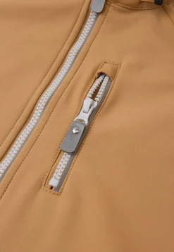 Børn Reima Overtøj-Vantti Softshelljakke, Peanut Brown