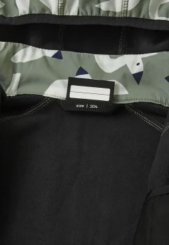 Overtøj|Reima Vantti Softshelljakke, Greyish Green Grøn/Hvid