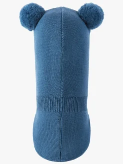 Børn Reima Tilbehør|Uldtøj-Vekkuli Elefanthue Merinould, Blue Ocean