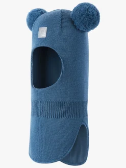 Børn Reima Tilbehør|Uldtøj-Vekkuli Elefanthue Merinould, Blue Ocean