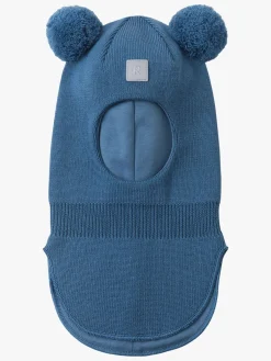 Børn Reima Tilbehør|Uldtøj-Vekkuli Elefanthue Merinould, Blue Ocean