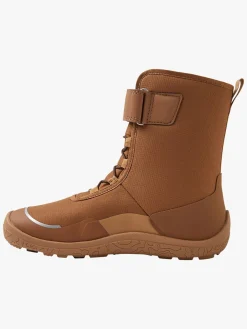 Støvler & Vinterstøvler|Barfodssko|Reima tec Barefoot Jr Talvella Vinterstøvler, Cinnamon Brown Brun