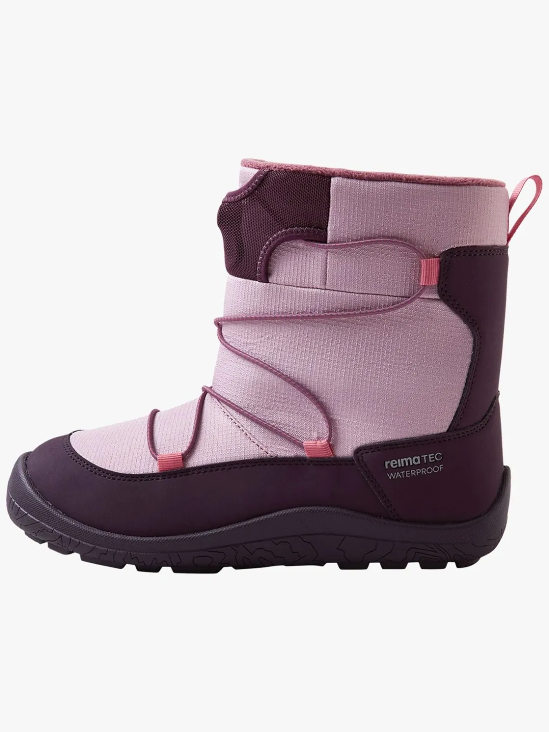 Støvler & Vinterstøvler|Barfodssko|Reima tec Ensilumi Barefoot Jr Vinterstøvler, Deep Purple Lilla