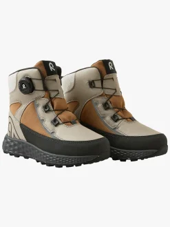 Støvler & Vinterstøvler|Reima tec Hallava Quicklock Vinterstøvler, Earthy Beige