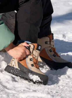 Støvler & Vinterstøvler|Reima tec Hallava Quicklock Vinterstøvler, Earthy Beige