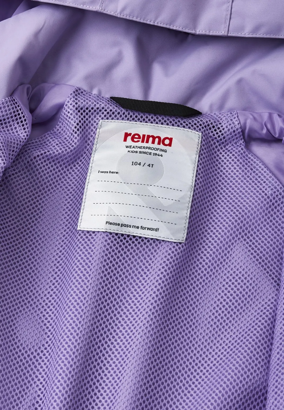 Børn Reima Overtøj-tec Kellola Skalflyverdragt, Lilac Amethyst