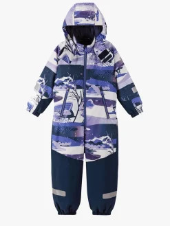 Flyverdragter|Overtøj|Reima tec Kurikka Flyverdragt, Breezy Violet Blå