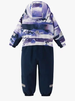 Flyverdragter|Overtøj|Reima tec Kurikka Flyverdragt, Breezy Violet Blå