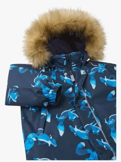 Børn Reima Overtøj-tec Lappi Flyverdragt, Navy