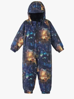 Børn Reima Overtøj-tec Moomin Lyster Flyverdragt, Deep Blue Lilac