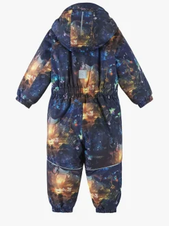 Børn Reima Overtøj-tec Moomin Lyster Flyverdragt, Deep Blue Lilac