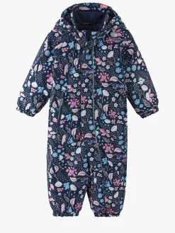 Overtøj|Reima tec Puhuri Flyverdragt, Navy Blå/Lyserød