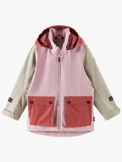 Overtøj|Reima tec Sysma Skaljakke, Grey Pink Lyserød