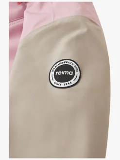 Overtøj|Reima tec Sysma Skaljakke, Grey Pink Lyserød