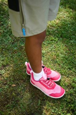 Sneakers|Barfodssko|Reima tec Tallustelu Barefoot Sneakers, Sunset Pink