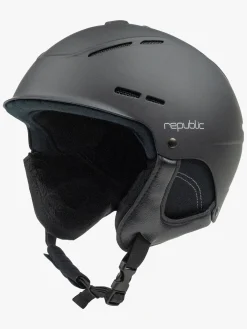 Republic Vintersport-R320 Skihjelm, Sort