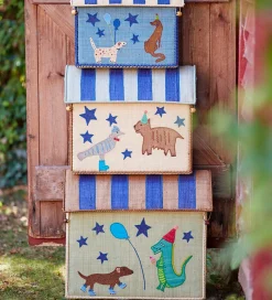 Opbevaring|Rice Opbevaringskurve Festdyr 3-i-1, Blå Flerfarvet