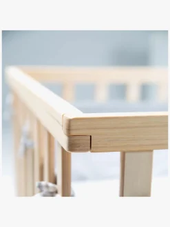 Sikkerhed|Roba Kravlegård med Hjul & Sengehest, Jumbotwins Wood