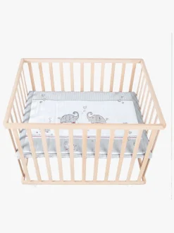 Sikkerhed|Roba Kravlegård med Hjul, Jumbotwins Wood