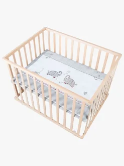 Sikkerhed|Roba Kravlegård med Hjul, Jumbotwins Wood