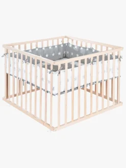 Sikkerhed|Roba Kravlegård med Hjul, Little Stars Wood