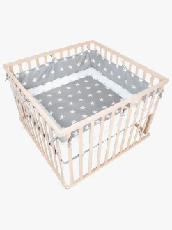 Sikkerhed|Roba Kravlegård med Hjul, Little Stars Wood