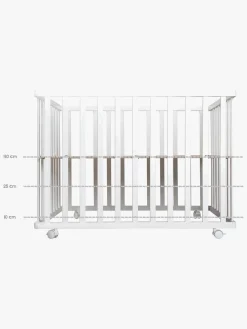 Sikkerhed|Roba Kravlegård med Hjul, Star Magic Grey