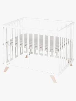 Sikkerhed|Roba Lil Planet Kravlegård På Fod, White & Grey Hvid/Grå