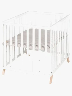 Sikkerhed|Roba Lil Planet Kravlegård På Fod, White & Grey Hvid/Grå