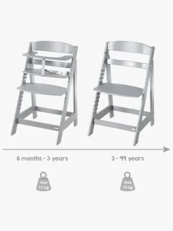 Højstole & Tilbehør|Roba Sit Up Flex Grow-Along Højstol, Taupe Grå
