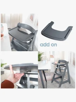 Roba Højstole & Tilbehør-Sit Up Flex Grow-Along Højstol, Anthracite