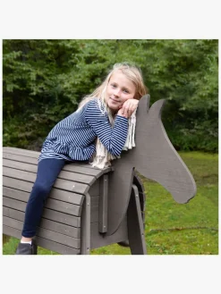 Roba Udeleg-Udendørslegehest 123 cm, Grå