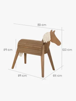 Udeleg|Roba Udendørslegehest 123 cm, Brun