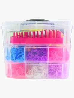 Kreativt Legetøj|Robetoy Loom Bands DIY Armbåndssæt 3.000 Dele