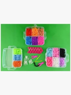 Kreativt Legetøj|Robetoy Loom Bands DIY Armbåndssæt 3.000 Dele