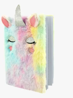 Kreativt Legetøj|Robetoy Notesbog Fluffy Unicorn A5 Flerfarvet