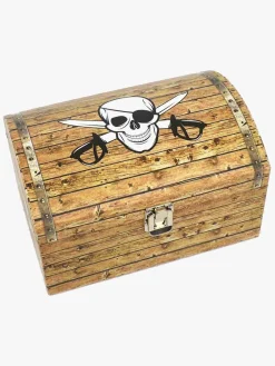 Kostumer & Udklædning|Robetoy Piratkiste med Metal-lås