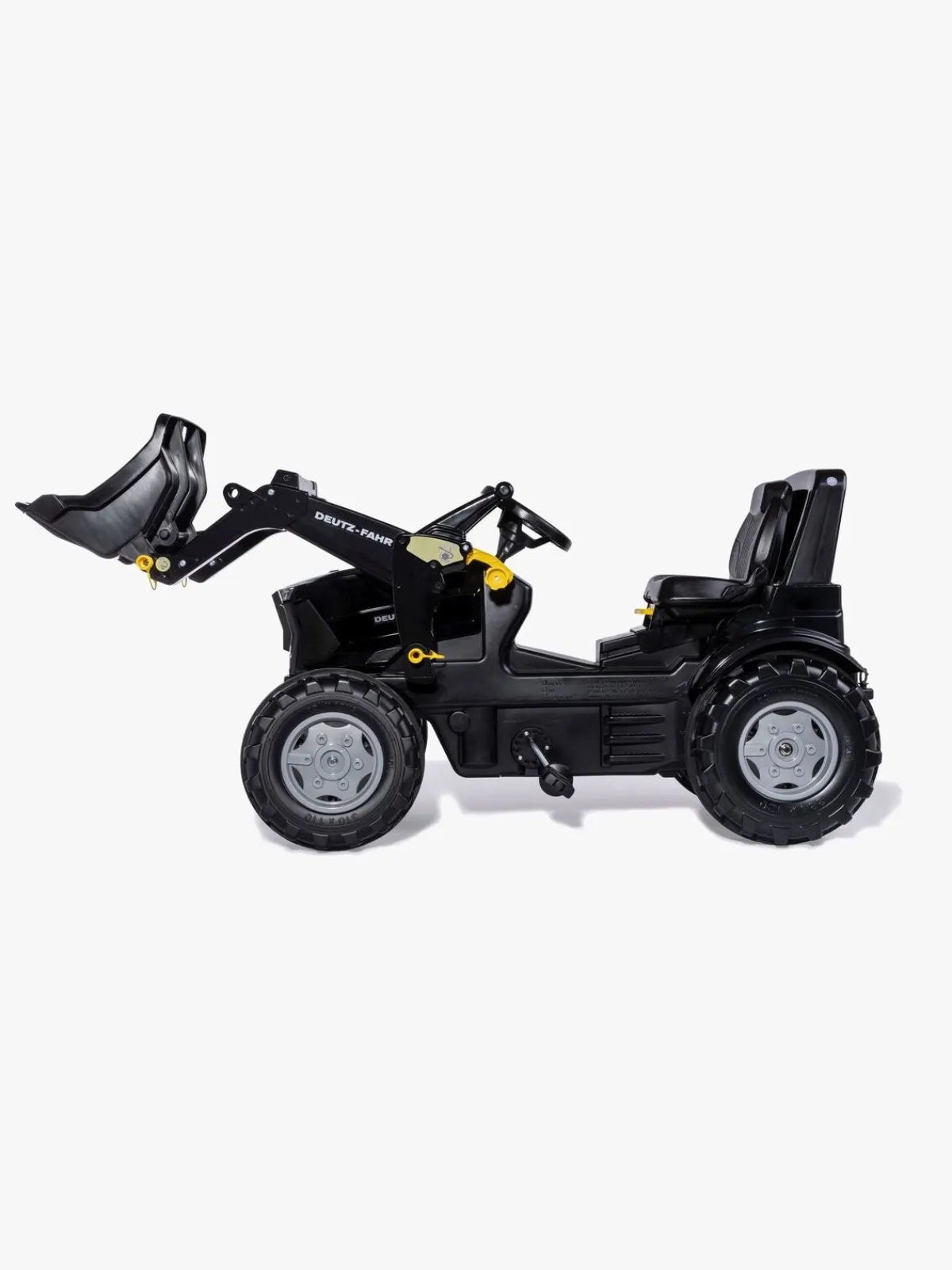 RollyToys Pedal- & Gåbiler-Rolly Toys Farmtrac Deutz Agrotron 8280 TTV Warrior Pedaltraktor, Sort
