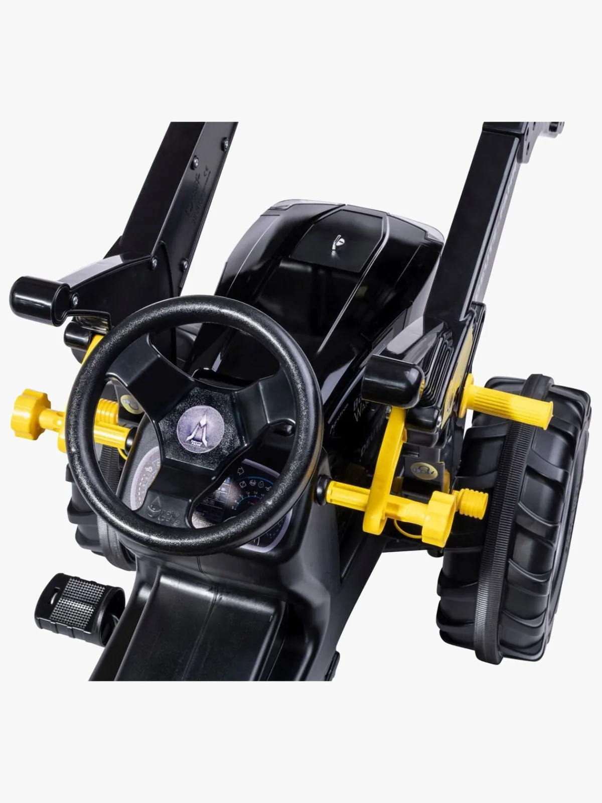 RollyToys Pedal- & Gåbiler-Rolly Toys Farmtrac Deutz Agrotron 8280 TTV Warrior Pedaltraktor, Sort