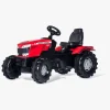 RollyToys Pedal- & Gåbiler-Rolly Toys Farmtrac MF Pedaltraktor, Rød