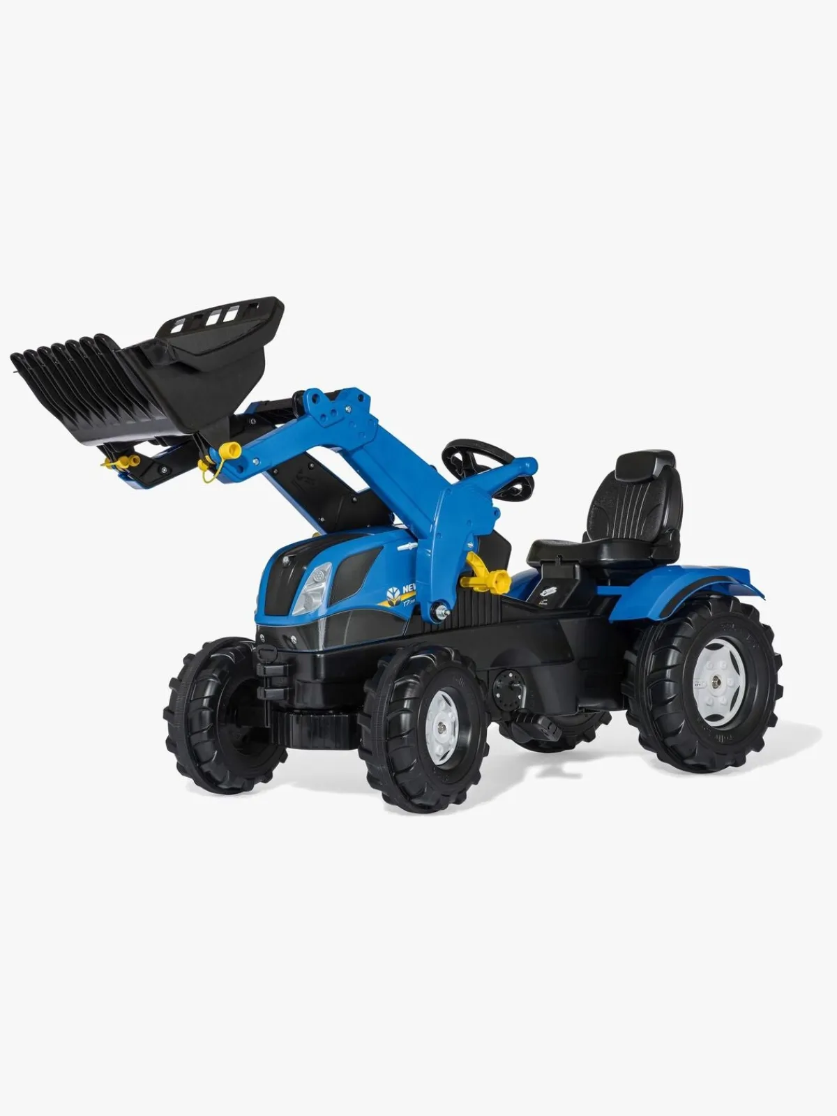 Pedal- & Gåbiler|RollyToys Rolly Toys Farmtrac New Holland Pedaltraktor, Blå