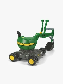 Udelegetøj|RollyToys Rolly Toys John Deere Gravemaskine, Grøn Grøn
