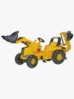 RollyToys Pedal- & Gåbiler-Rolly Toys Junior CAT Pedaltraktor med Graveskovle