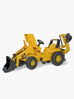 RollyToys Pedal- & Gåbiler-Rolly Toys Junior CAT Pedaltraktor med Graveskovle