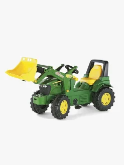 RollyToys Pedal- & Gåbiler-Rolly Toys Pedaltraktor Med Frontlæsser & Plastikhjul John Deere 7930