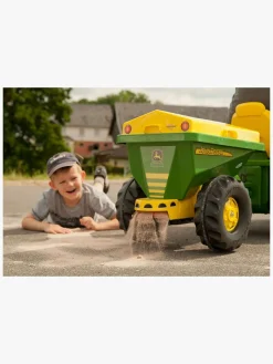 RollyToys Pedal- & Gåbiler-Rolly Toys rolly Streumax John Deere Spredervogn, Grøn
