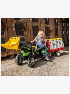 RollyToys Pedal- & Gåbiler-Høvogn Pöttinger, Rød