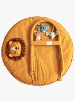 Babylegetøj|Roommate Aktivitetstæppe Løve, Yellow Gul