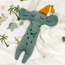 Roommate Dukker & Bamser-Dukke Elefant, Sea Grey
